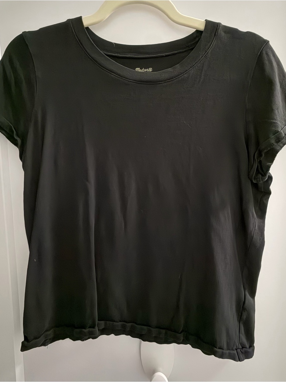 Madewell Black Short Sleeve Crew Tee